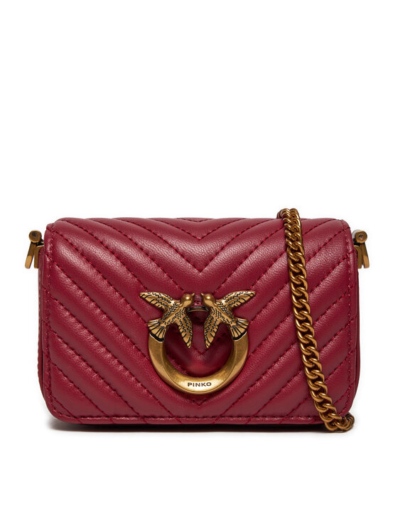 PINKO Pinko Geantă Love Click Micro . AI 23-24 PCPL 100069 A0GK Vișiniu