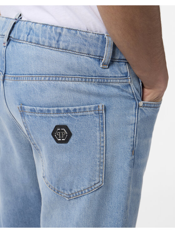 PHILIPP PLEIN PHILIPP PLEIN Jeansy 30027 Niebieski Slim Fit
