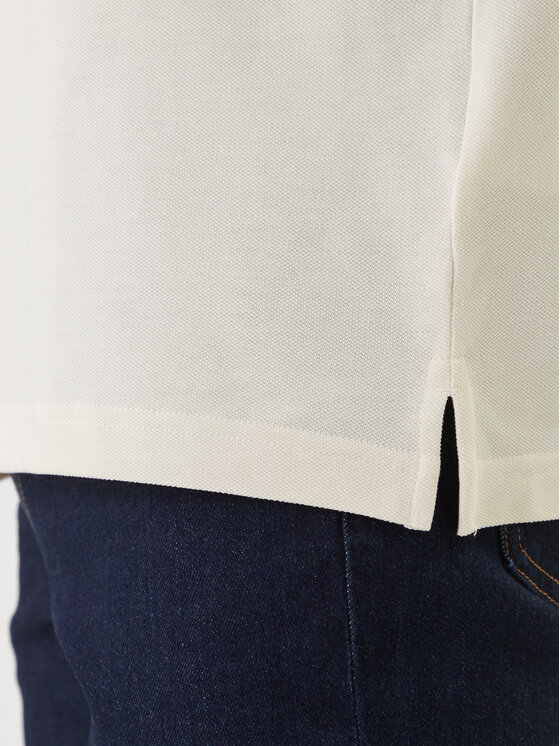 Calvin Klein Jeans Calvin Klein Jeans Polo Easy Monologo LV04RF209G Beżowy Regular Fit