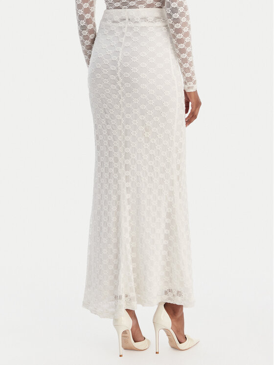 Bardot Bardot Spódnica maxi 59740SB Biały Regular Fit