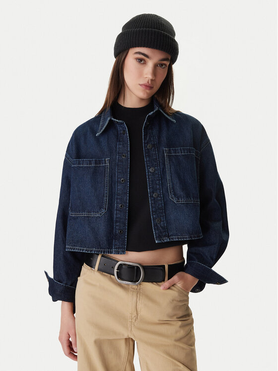 G-Star Raw G-Star Raw Джинсова сорочка D26851-E090 Cиній Boxy Fit