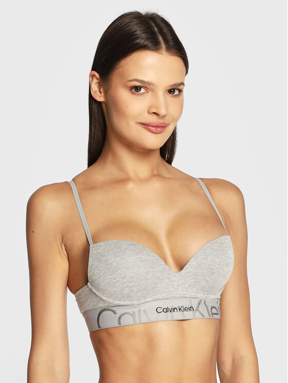 Calvin Klein Underwear Calvin Klein Underwear Push-Up nedrček 000QF6991E Siva