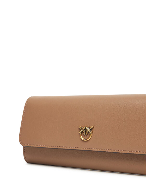 PINKO PINKO Дамска чанта Love Tiny Brids Wallet C AI 25-26 PCPL 103765 A0F1 Кафяв