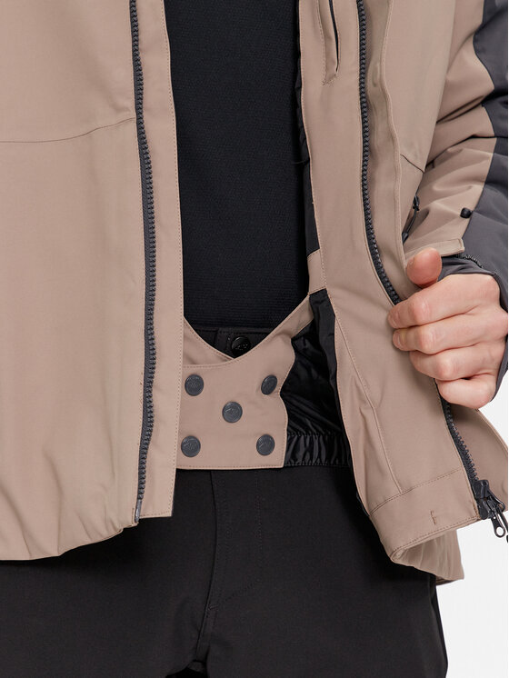 4F 4F Skijacke 4FAW23TTJAM347 Grau Regular Fit