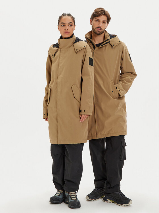 Halti Halti Parka Flemari 065-0421 Μπεζ Regular Fit