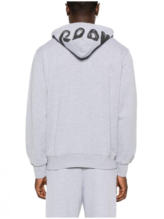 Barrow Barrow Felpa f4bwuahs042-107 Grigio Regular Fit