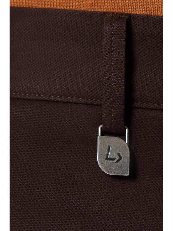 Lancerto Lancerto Chinosy Monaco SP082223000013 Brązowy Slim Fit
