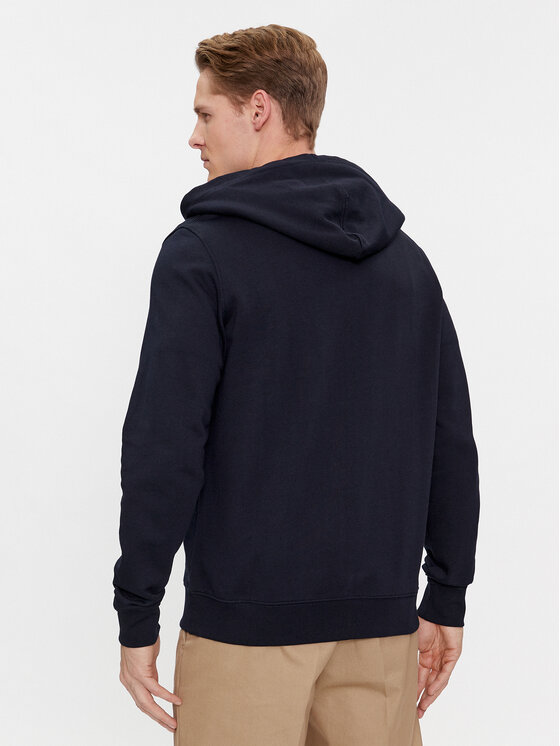 Tommy Hilfiger Tommy Hilfiger Pulóver Arched Varsity MW0MW33644 Sötétkék Regular Fit