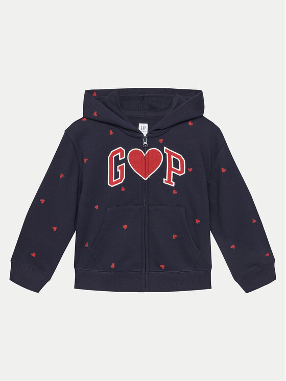 Gap Gap Pulóver 576630-01 Sötétkék Regular Fit