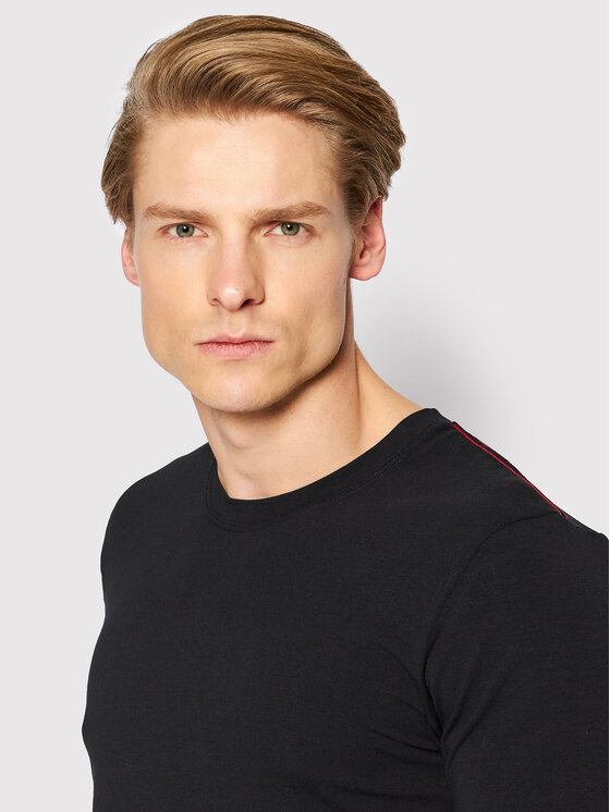 Henderson Henderson T-Shirt Bosco 18731 Černá Regular Fit