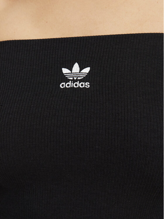 adidas adidas Bluzka Essentials KE3150 Czarny Slim Fit