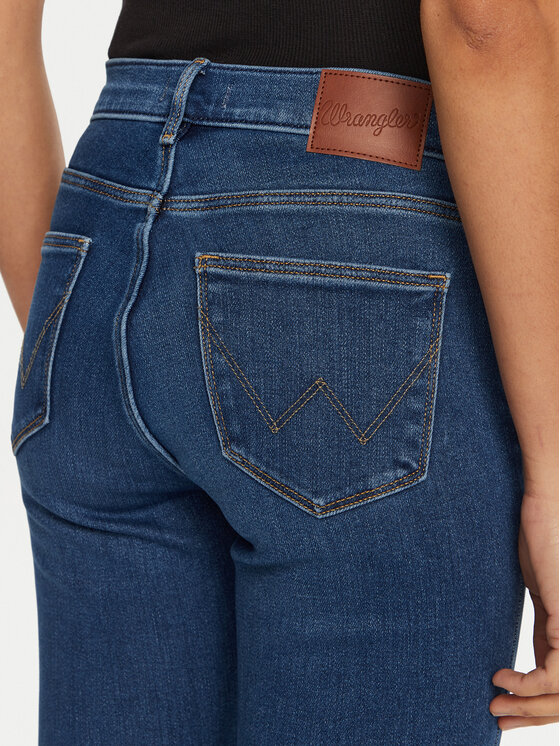 Wrangler Wrangler Traperice 112355898 Plava Skinny Fit