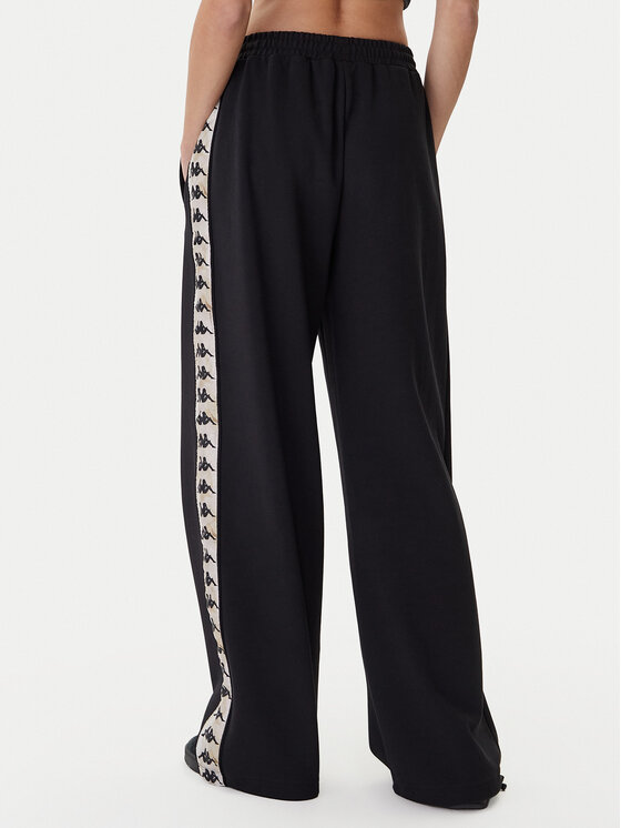 Kappa Kappa Pantaloni da tuta Banda Petuniagt 371P8CW Nero Comfort Fit