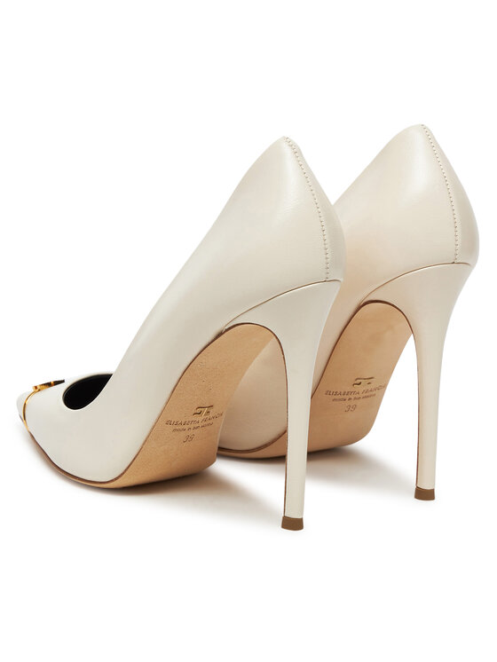Elisabetta Franchi Elisabetta Franchi Pantofi cu toc subțire SA-74L-52E2-V500 Bej