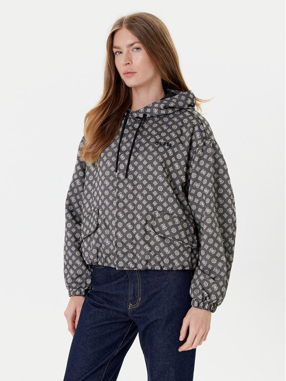 Guess Guess Bunda pro přechodné období V5YL02 WH492 Černá Regular Fit