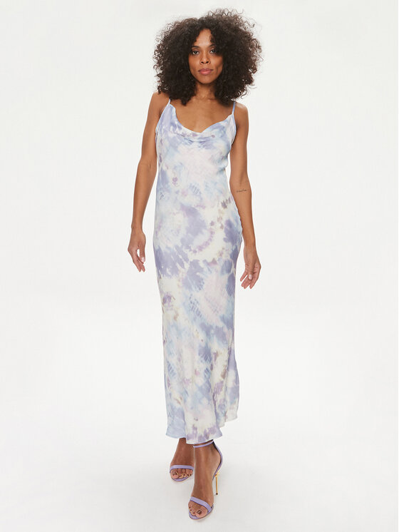 Guess Guess Coctailkleid Akilina W4GK39 WG4W2 Violett Regular Fit
