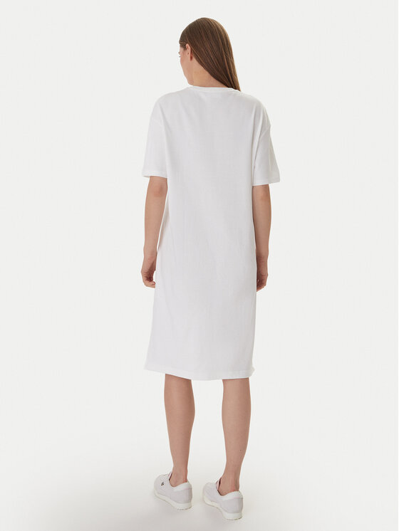 Lacoste Lacoste Vsakodnevna obleka EF2883 Écru Oversize