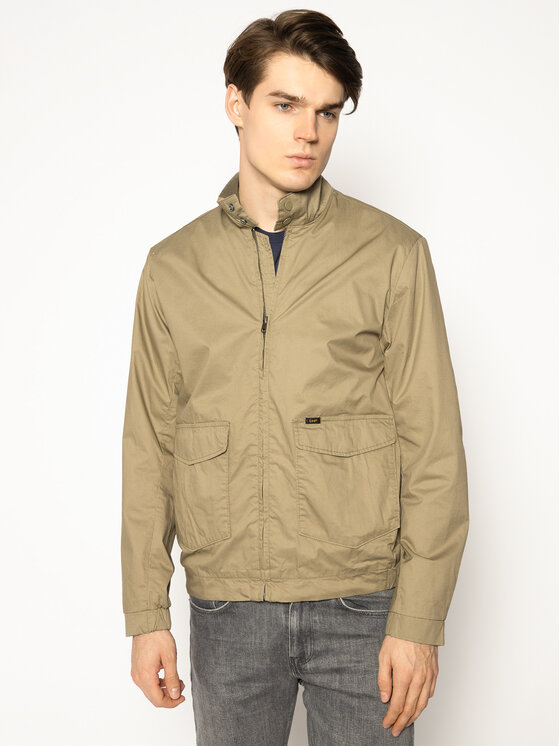 Lee Lee Kurtka przejściowa Harrington L88TCRNG 112123784 Zielony Regular Fit