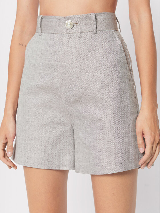 Pantaloncini di tessuto Nolia 999463704 Grigio