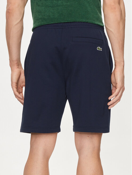 Lacoste Lacoste Pantaloni scurți sport GH1220 Bleumarin Regular Fit