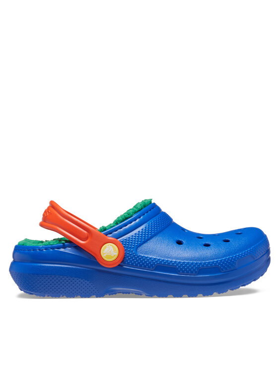 Crocs Crocs Şlapi Classic Lined Clog Kids 207010 Albastru