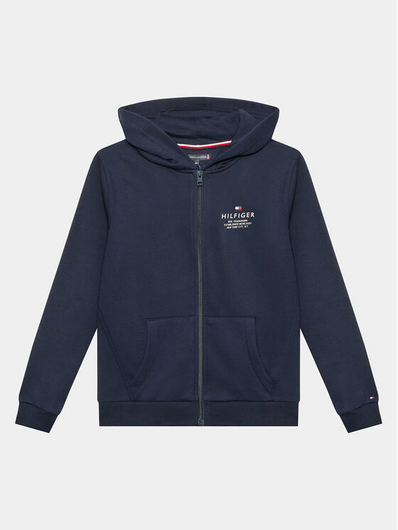 Tommy Hilfiger Tommy Hilfiger Felpa KB0KB08233 D Blu scuro Regular Fit