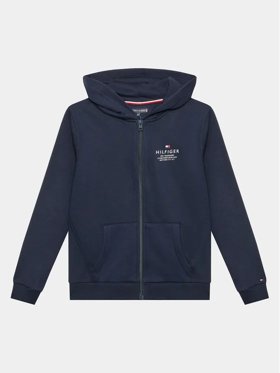 Tommy Hilfiger Sweatshirt KB0KB08233 D Dunkelblau Regular Fit