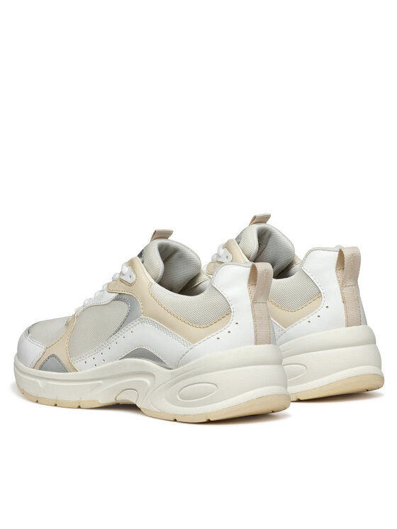 Geox Geox Sneakers D Zarvia D55YLA 01454 C1Z1S Alb