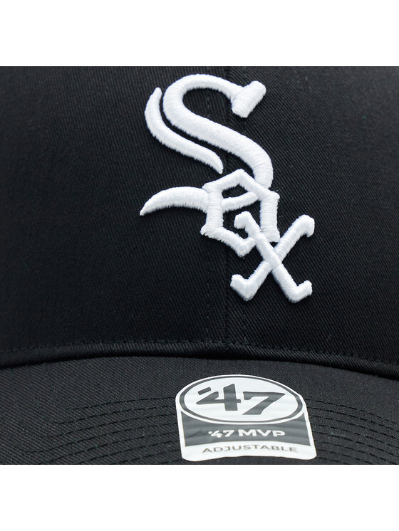 47 Brand 47 Brand Καπέλο Jockey MLB Chicago White Sox Branson '47 MVP B-BRANS06CTP-BK Μαύρο