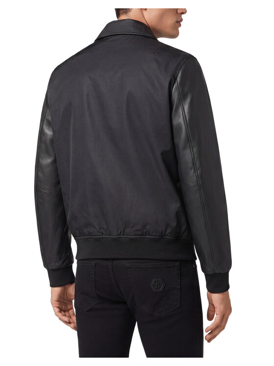 PHILIPP PLEIN PHILIPP PLEIN Bomber 31479 Nero Regular Fit