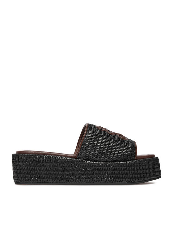 Nine West Nine West Klapki EO-259-8201 Czarny