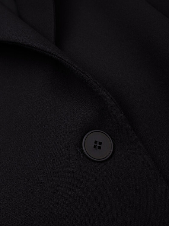 KMX KMX Marynarka 108550007 Czarny Fitted Fit