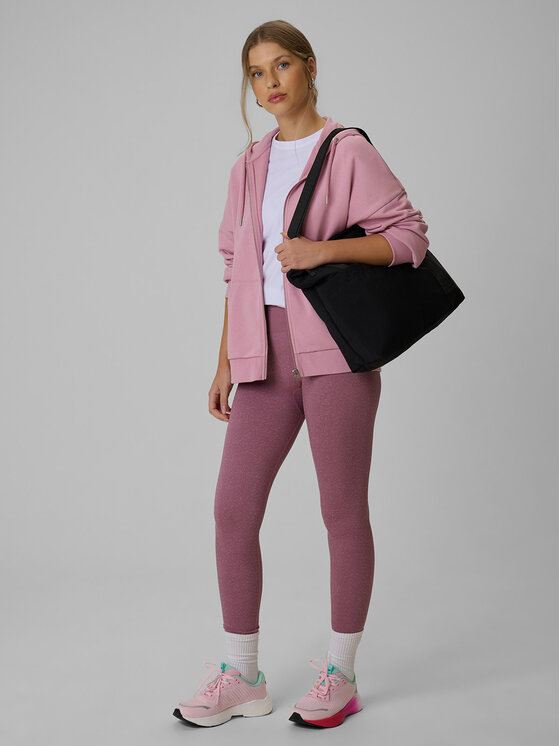 4F 4F T-Shirt BASIC+ Biały Loose Fit