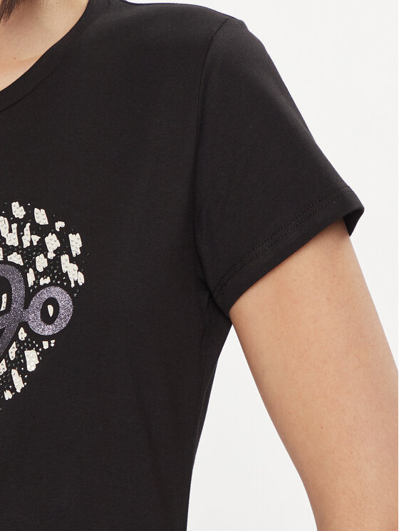 Liu Jo Liu Jo T-shirt WA4108 JS923 Nero Regular Fit
