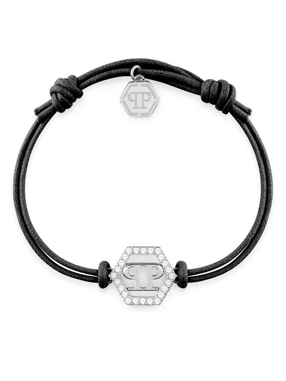 PHILIPP PLEIN PHILIPP PLEIN Náramek Linked PJYEA17BU Černá