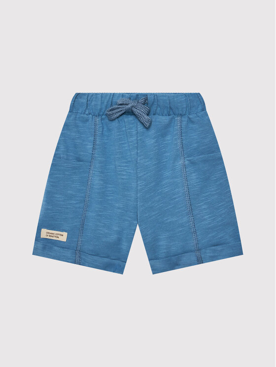 United Colors Of Benetton Pantaloncini sportivi 3F42G900D Blu Regular Fit, taglia : 100