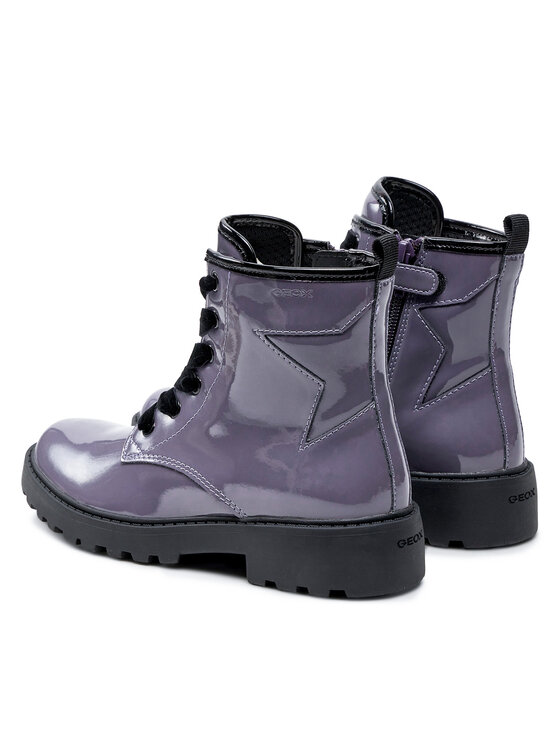 Geox Geox Kozaki Jr Casey J9420G 000HH C8016 S Fioletowy