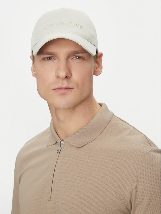 Șapcă Calvin Klein K50K513015 Bej