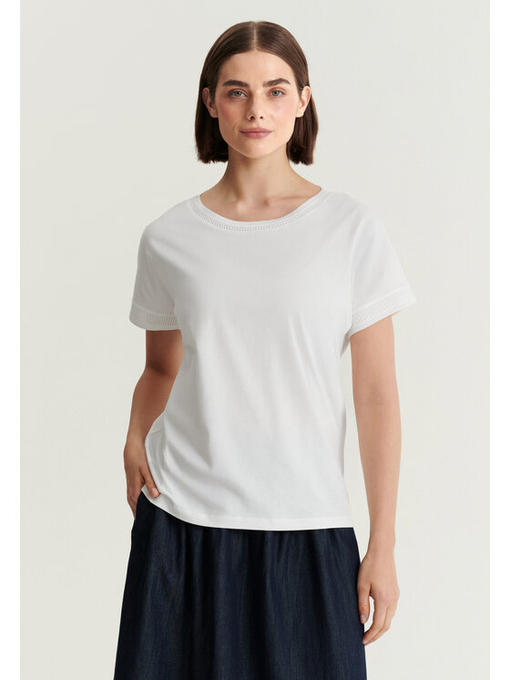 TATUUM TATUUM Bluzka TESJA Kremowy Loose Fit