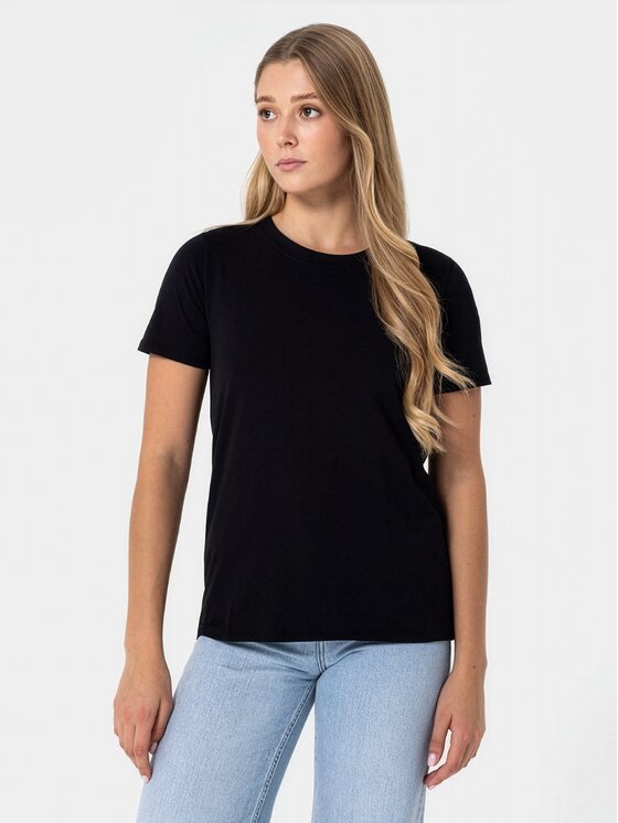 BASICLO BASICLO T-Shirt BSL-004-99 Czarny Regular Fit