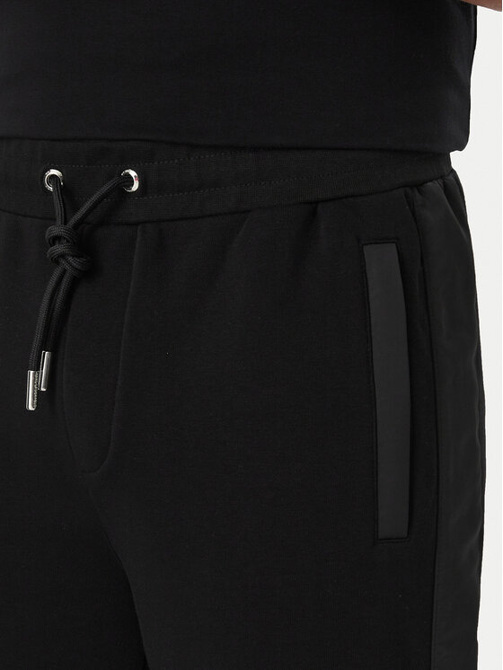 KARL LAGERFELD KARL LAGERFELD Teplákové kalhoty 705006 562900 Černá Regular Fit