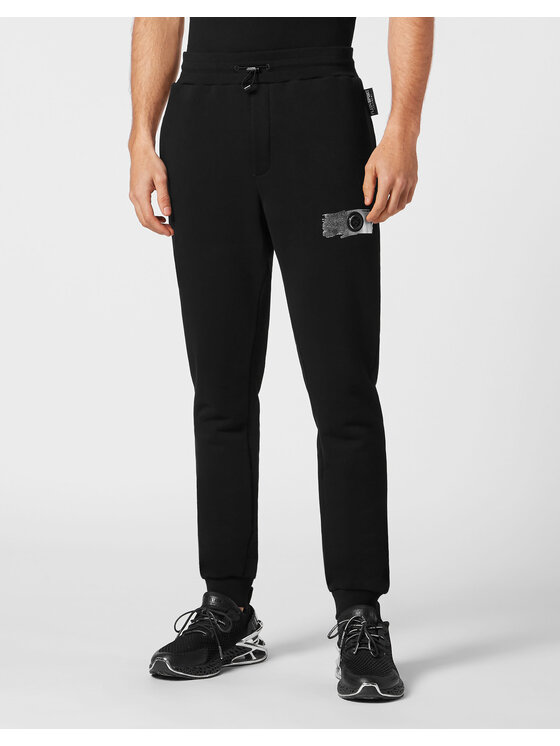 Plein Sport Plein Sport Joggery 9367 Czarny Jogger Fit