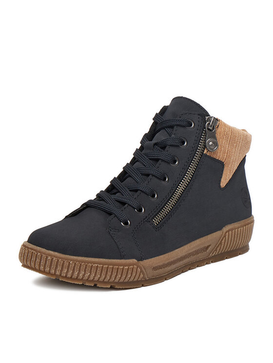 Rieker Rieker Schnürschuhe CEO-N0709-15 Dunkelblau