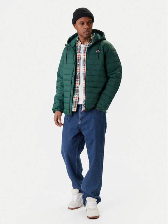 Quiksilver Quiksilver Kevad-sügis jope Scaly Hood EQYJK04189 Roheline Regular Fit