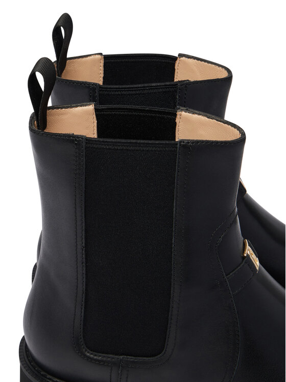 Furla Furla Gležnjarji Chelsea Lug Chelsea Boot T. YM81LUG WU0000 O6000 Črna