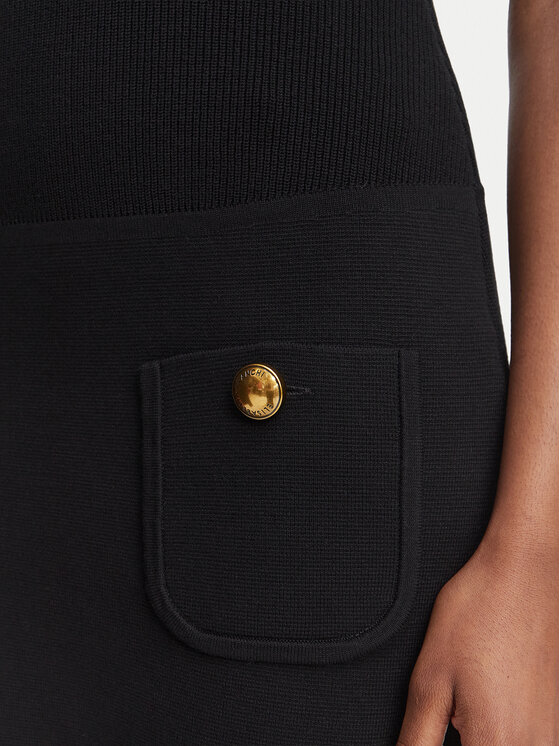 Elisabetta Franchi Elisabetta Franchi Kokteilikleit AM-04S-66E2-V450 Must Slim Fit