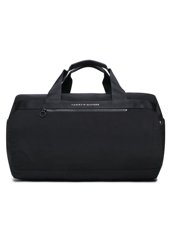 Tommy Hilfiger Pārnēsajamā soma Th Horizon Duffle AM0AM10549 Melns