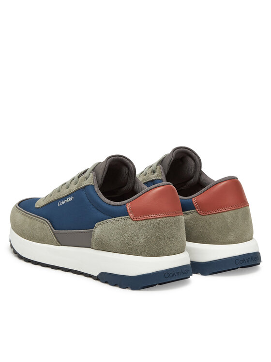 Calvin Klein Calvin Klein Сникърси Low Top Lace Up Repreve Mix HM0HM01714 Зелен