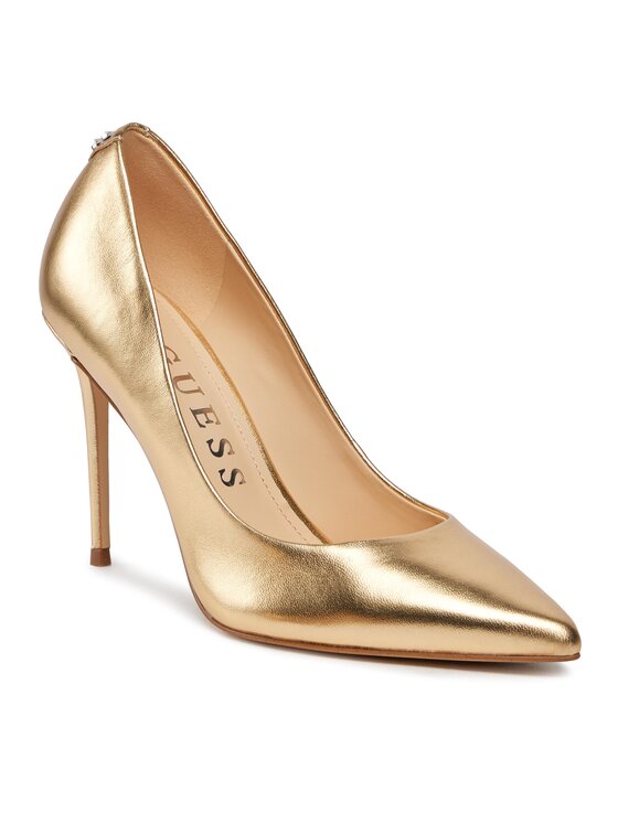 Guess high heels outlet gold