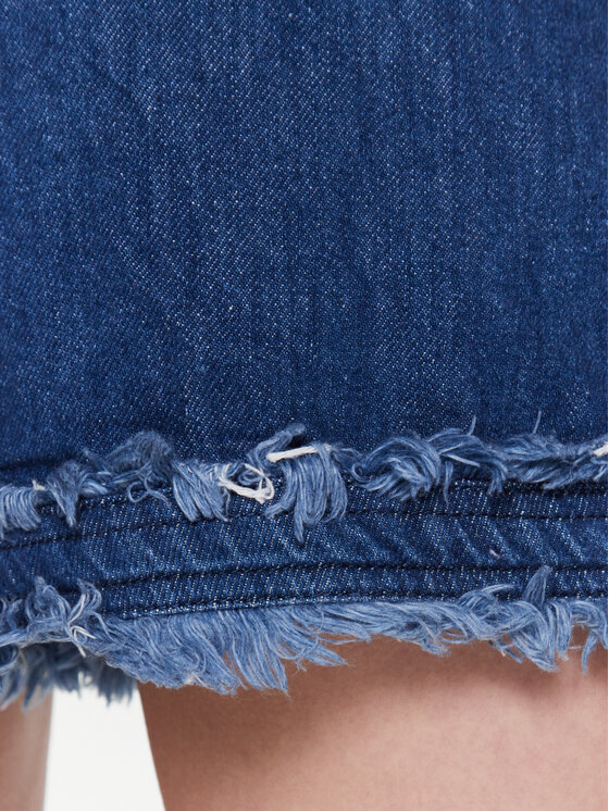 PINKO Pinko Šortky z materiálu 100405 A0I3 Modrá Regular Fit